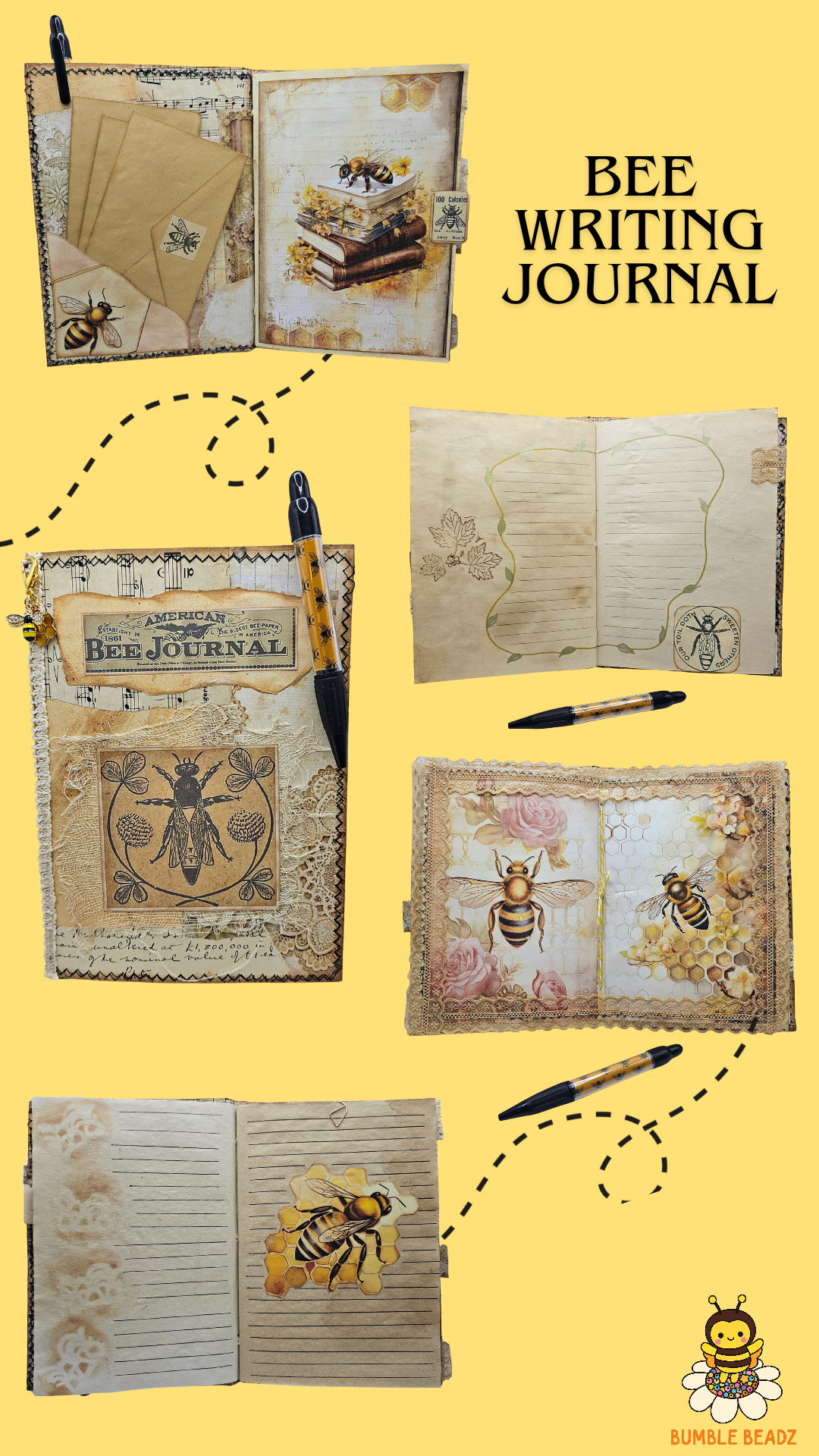 Bigger Prize - hand made writing journal 