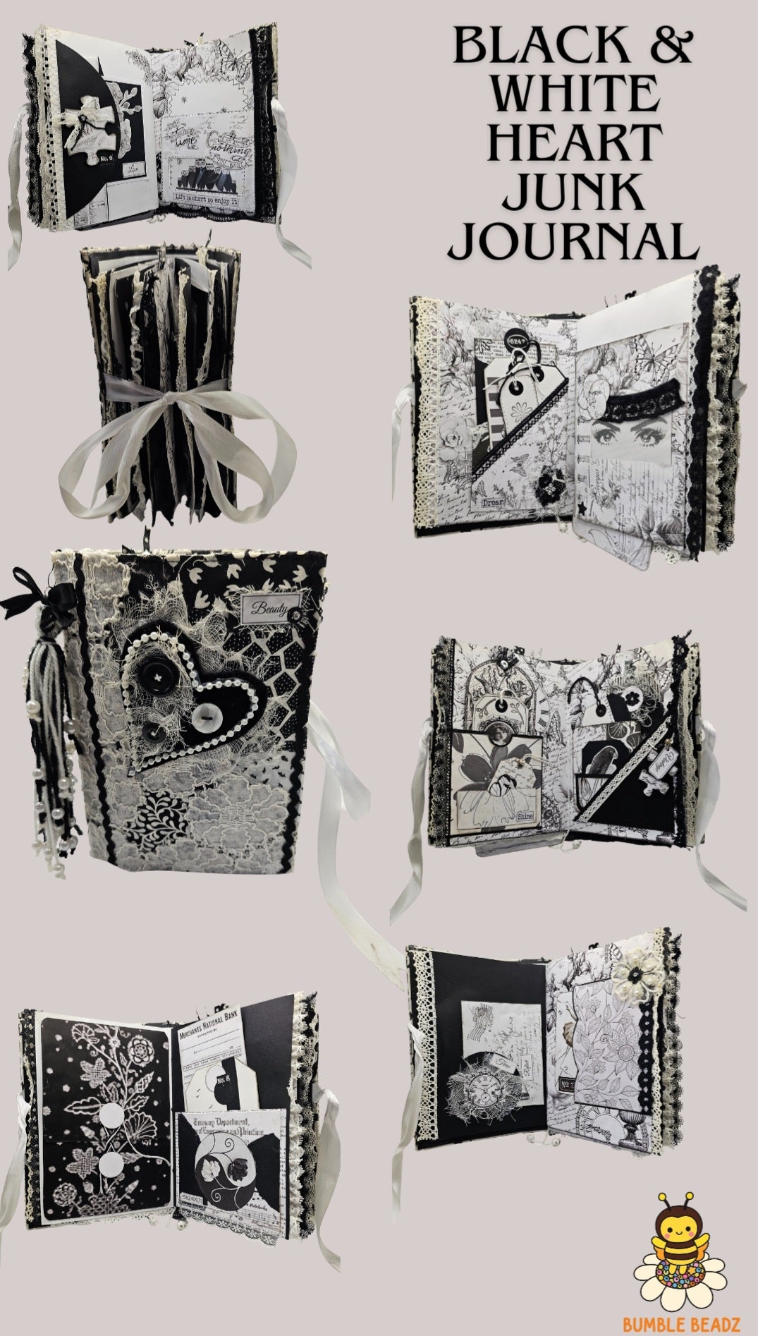 🐝Hand Made Junk Journals🐝