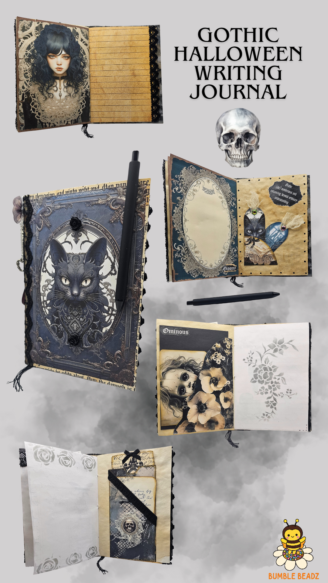 🐝Hand Made Writing Journals🐝