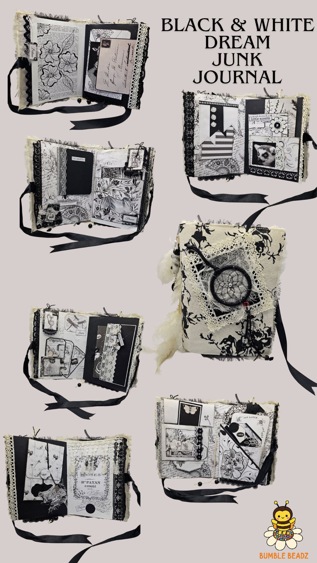 🐝Hand Made Junk Journals🐝